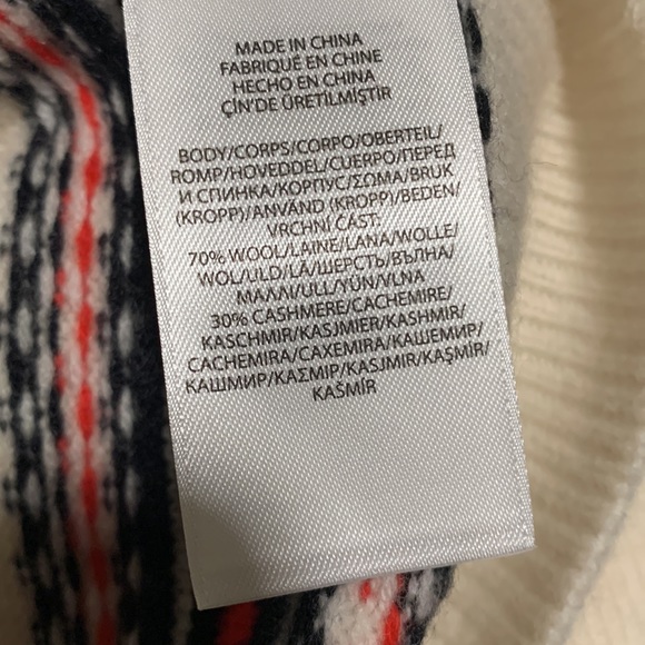 ❤️❤️❤️POLO RALPH LAUREN WOOL/CASHMERE HOODED SWEATER SIZE M❤️❤️❤️ - Picture 5 of 6